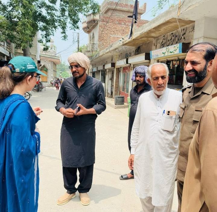 Chehlum Procession: Chief Officer Anbreen Mukhtar Reviews Arrangements in Warburton